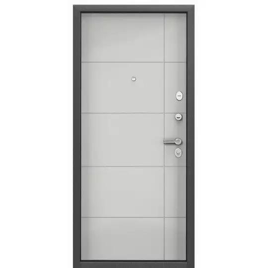 входная дверь в квартиру с терморазрывом и отделкой мдф